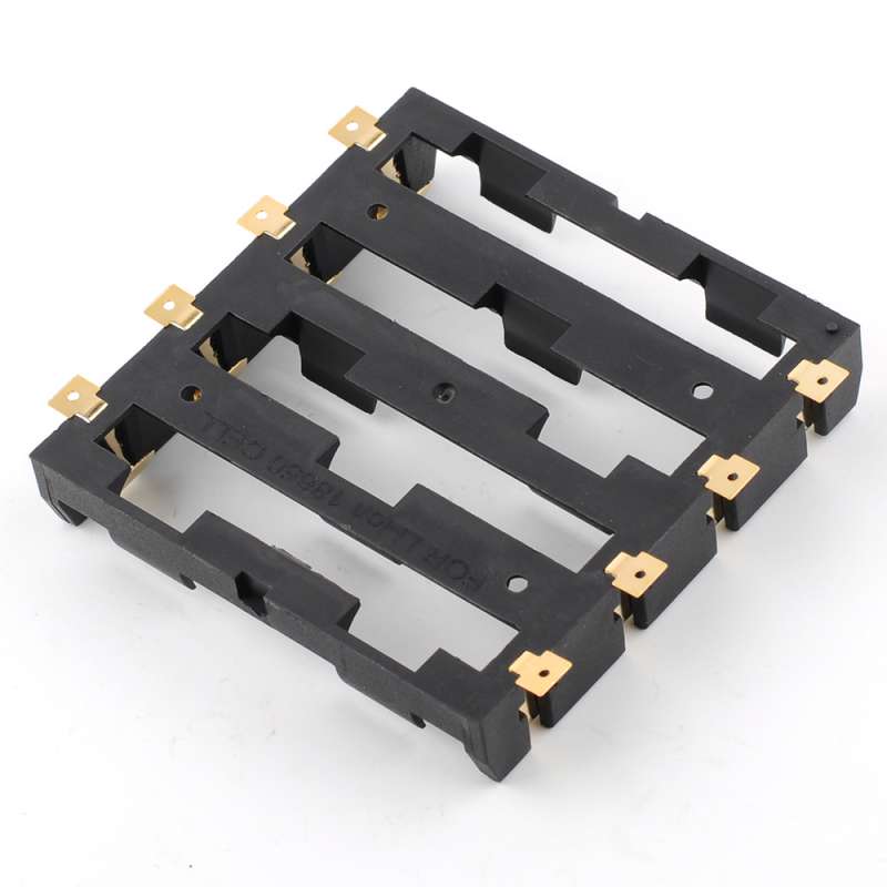 Exemple de pack batterie 18650 monté avec support patch